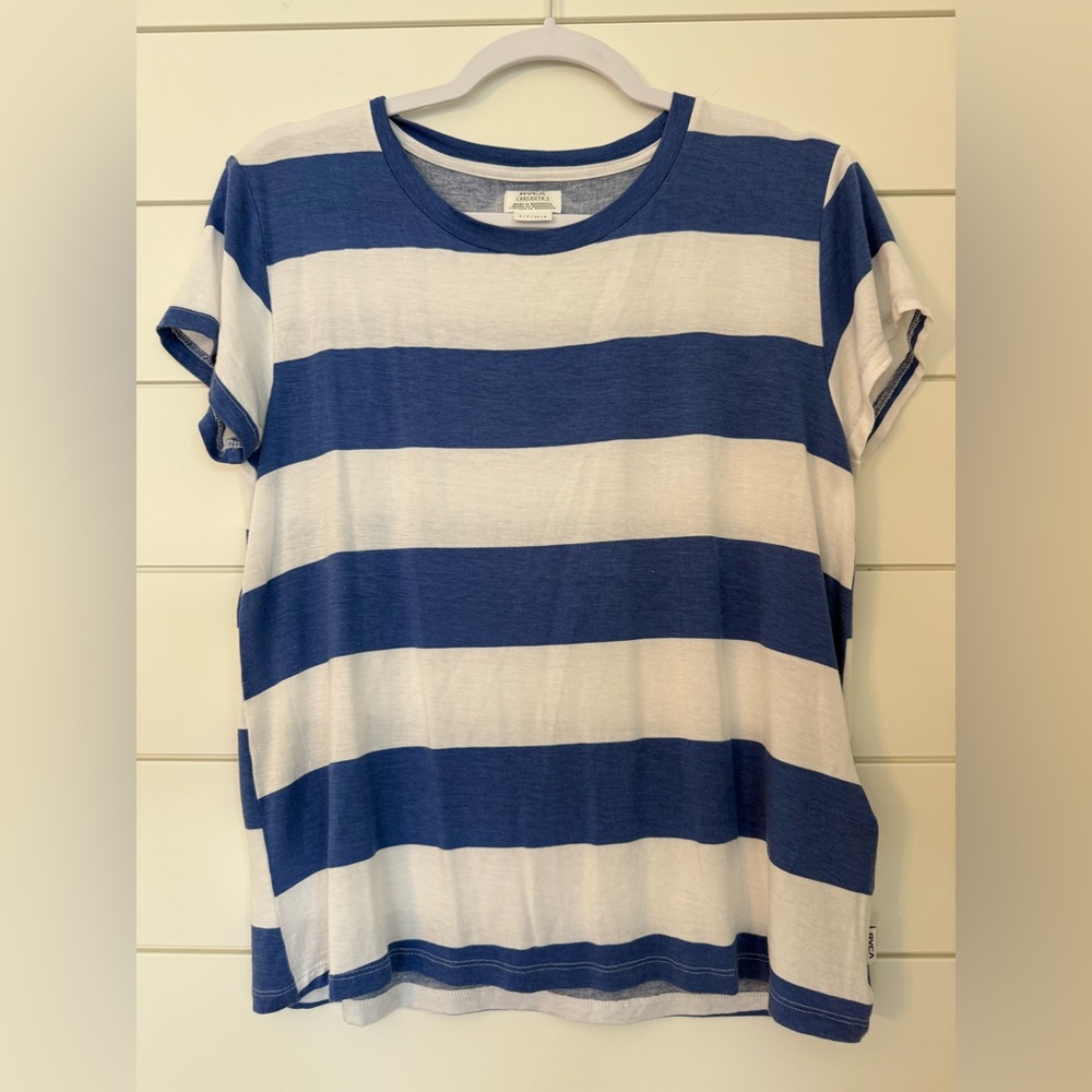 RVCA crew neck striped tee